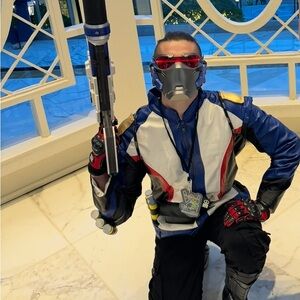 Overwatch Soldier 76 cosplay costume